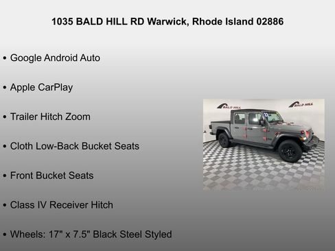 Certified 2022 Jeep Gladiator Sport w/ Trailer Tow Package image 18