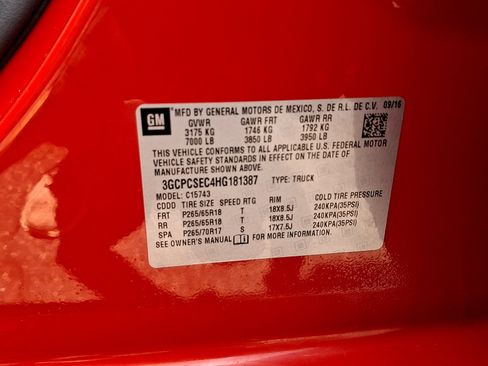 Certified 2017 Chevrolet Silverado 1500 LTZ RWD image 27