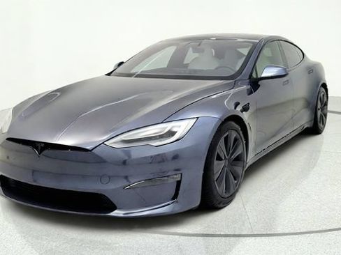 Used 2021 Tesla Model S Plaid AWD/4WD image 3