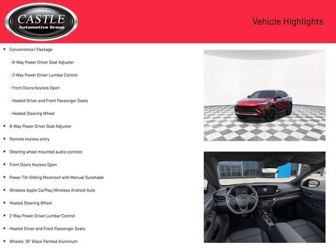 New 2026 Buick Envista Sport Touring w/ Convenience I Package image 3