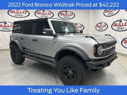 Certified 2022 Ford Bronco Wildtrak AWD/4WD image 1