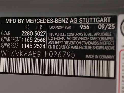 New 2026 Mercedes-Benz SL 55 AMG 4MATIC image 15