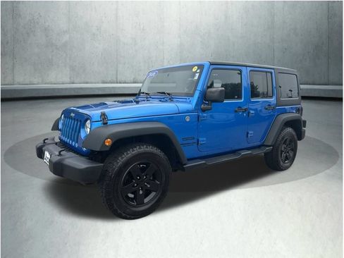 Used 2016 Jeep Wrangler Unlimited Sport w/ Quick Order Package 24S AWD/4WD image 1