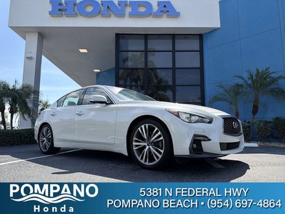 Used 2022 INFINITI Q50 Sensory