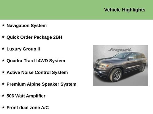 Used 2020 Jeep Grand Cherokee Limited w/ Luxury Group II AWD/4WD image 5