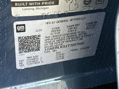 New 2026 Chevrolet Traverse RS image 18