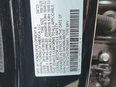 Used 2023 Honda Pilot LX image 35