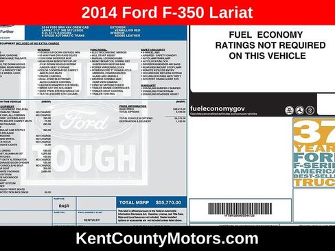 Used 2014 Ford F350 Lariat AWD/4WD image 1