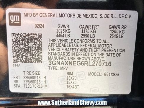 Used 2024 Chevrolet Equinox Premier FWD image 47
