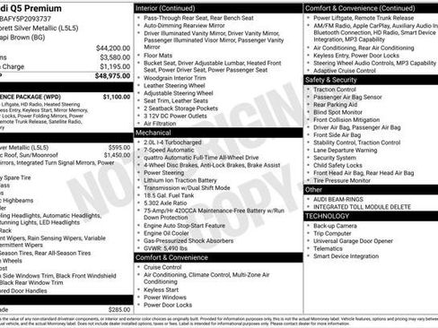 Certified 2023 Audi Q5 2.0T Premium w/ Convenience Package AWD/4WD image 31
