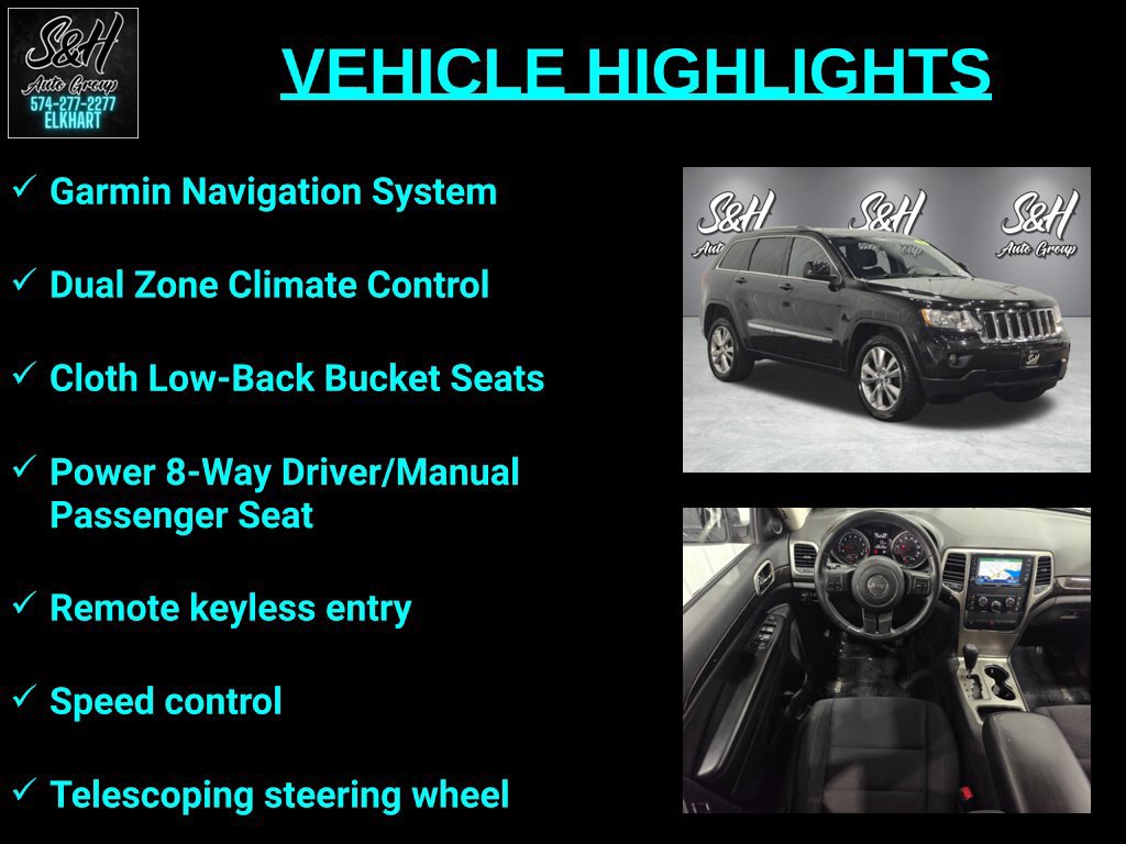 Used 2012 Jeep Grand Cherokee Laredo AWD/4WD image 3