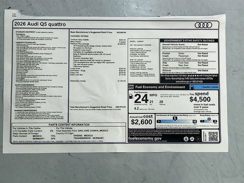 Used 2026 Audi Q5 Premium Plus AWD/4WD image 35