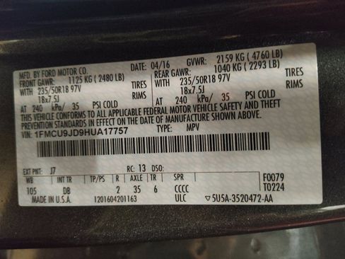 Used 2017 Ford Escape Titanium AWD/4WD image 33
