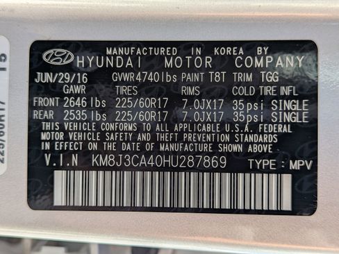 Used 2017 Hyundai Tucson SE AWD/4WD image 48