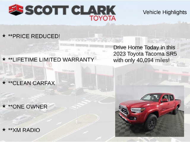 Used 2023 Toyota Tacoma SR5 w/ Technology Package AWD/4WD image 12