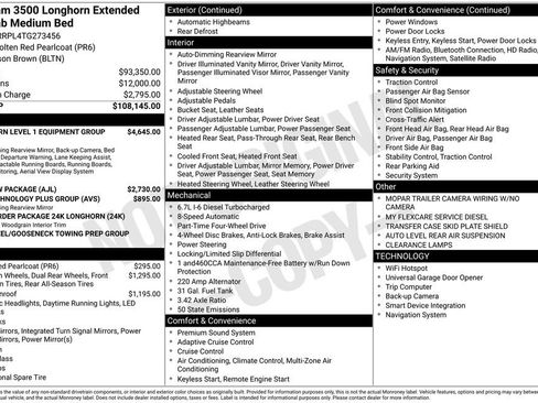 New 2026 RAM 3500 Longhorn AWD/4WD image 5