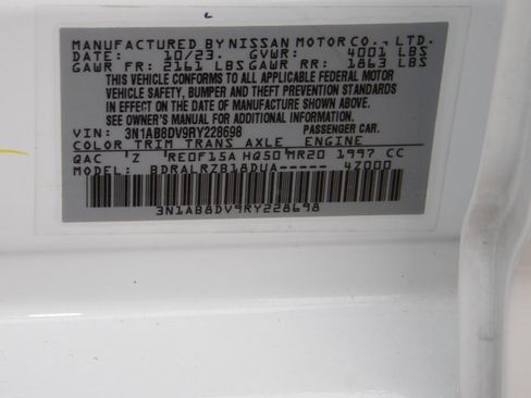 Certified 2024 Nissan Sentra SR image 12