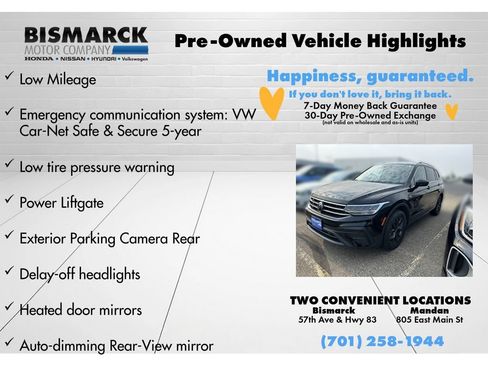 Used 2024 Volkswagen Tiguan SE AWD/4WD image 8