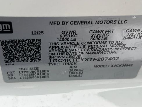 New 2026 Chevrolet Silverado 3500 LT w/ All Star Edition image 22