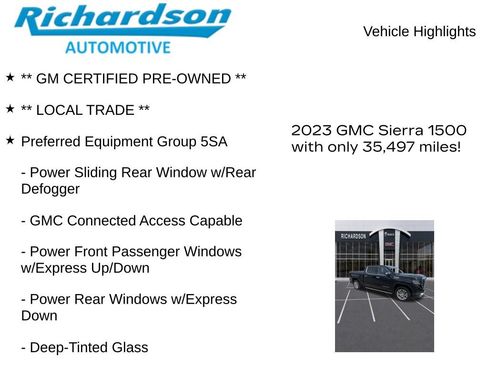 Used 2023 GMC Sierra 1500 Denali w/ Technology Package AWD/4WD image 11