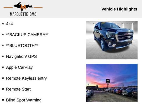 Used 2021 GMC Yukon SLT AWD/4WD image 3