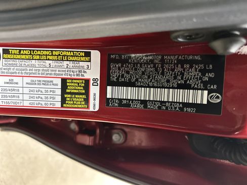 Used 2025 Lexus ES 350 w/ Premium Package image 35