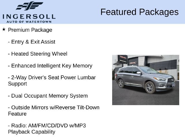 Used 2017 INFINITI QX60 Luxe w/ Premium Plus Package AWD/4WD image 10