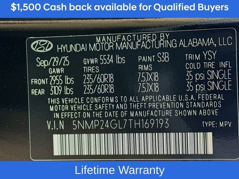 New 2026 Hyundai Santa Fe SEL w/ Tow & Go Package image 35