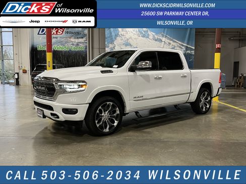 Used 2022 RAM 1500 Limited w/ Body-Colour Bumper Group image 1
