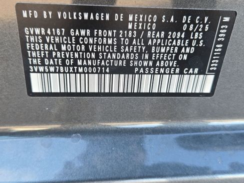 Used 2026 Volkswagen Jetta S FWD image 33