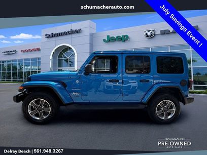 Used 2022 Jeep Wrangler Unlimited Sahara w/ LED Lighting Group