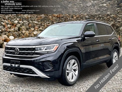 Used 2021 Volkswagen Atlas SE w/ Towing Package AWD/4WD image 1