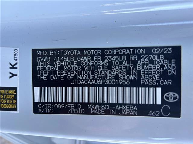 Used 2023 Toyota Prius LE FWD image 23