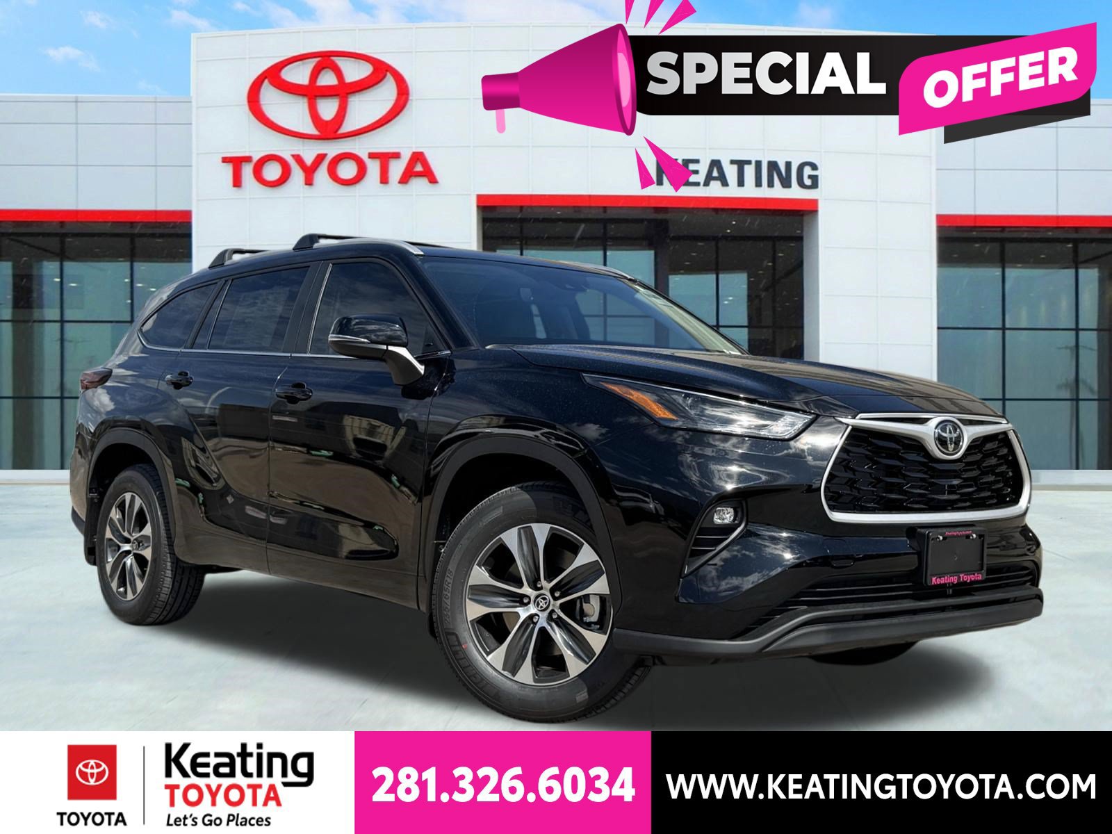 New 2026 Toyota Highlander XLE AWD/4WD image 1