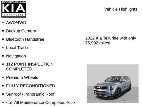 Used 2022 Kia Telluride SX w/ SX Prestige Package AWD/4WD image 8