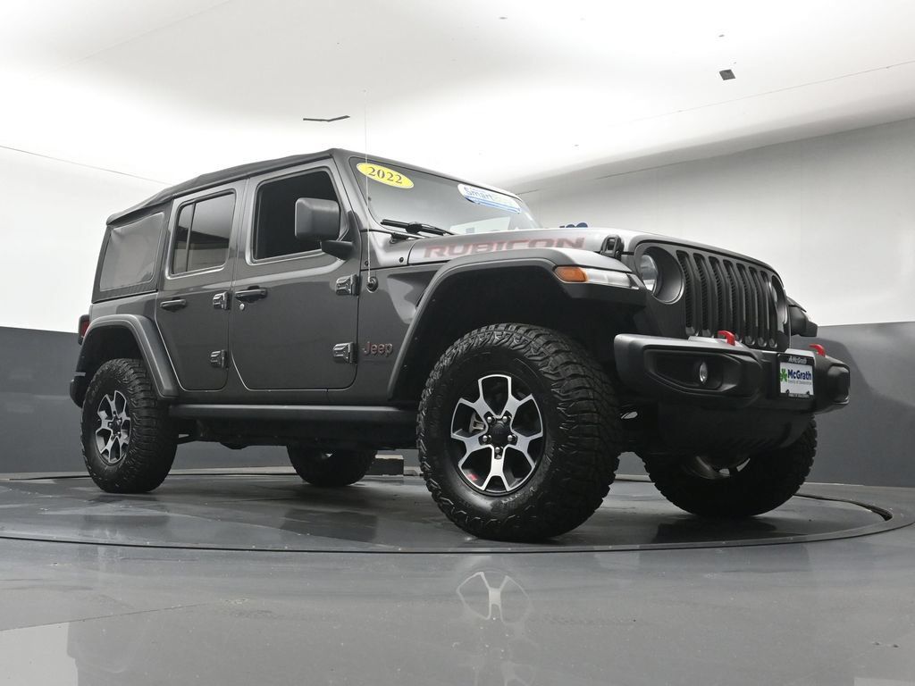 Used 2022 Jeep Wrangler Unlimited Rubicon w/ Cold Weather Group AWD/4WD image 26