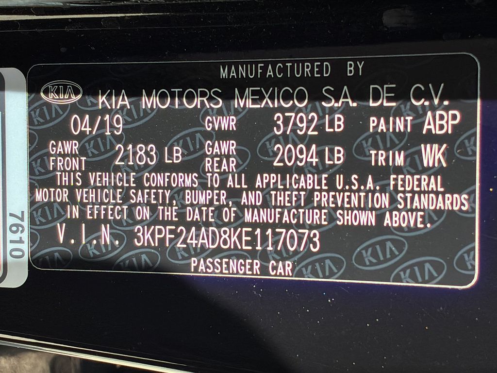 Used 2019 Kia Forte LXS FWD image 28