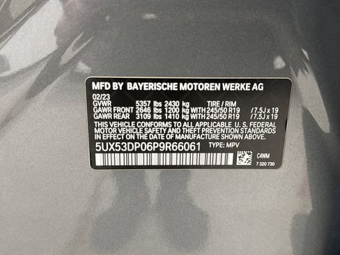 Used 2023 BMW X3 xDrive30i w/ Premium Package image 27