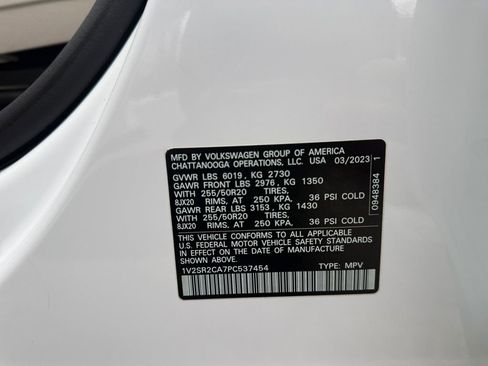 Used 2023 Volkswagen Atlas SEL R-Line image 20