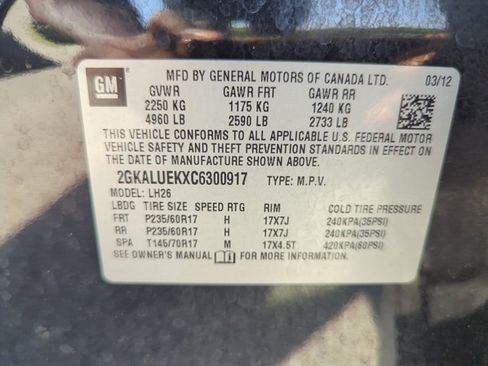 Used 2012 GMC Terrain SLT w/ Cargo Package FWD image 25