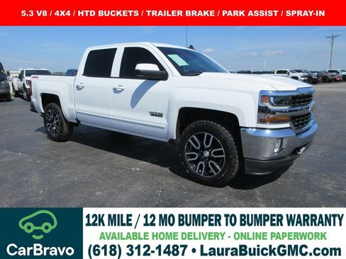 Used 2018 Chevrolet Silverado 1500 LT w/ Texas Edition AWD/4WD image 1