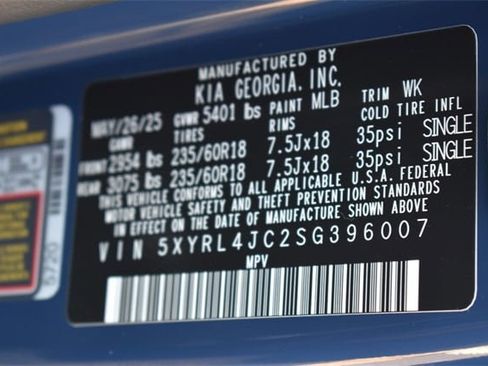 New 2025 Kia Sorento S image 35