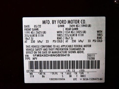Used 2022 Ford Explorer XLT image 15