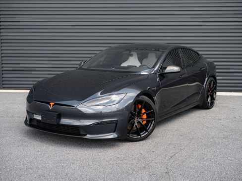 Used 2024 Tesla Model S Plaid AWD/4WD image 1