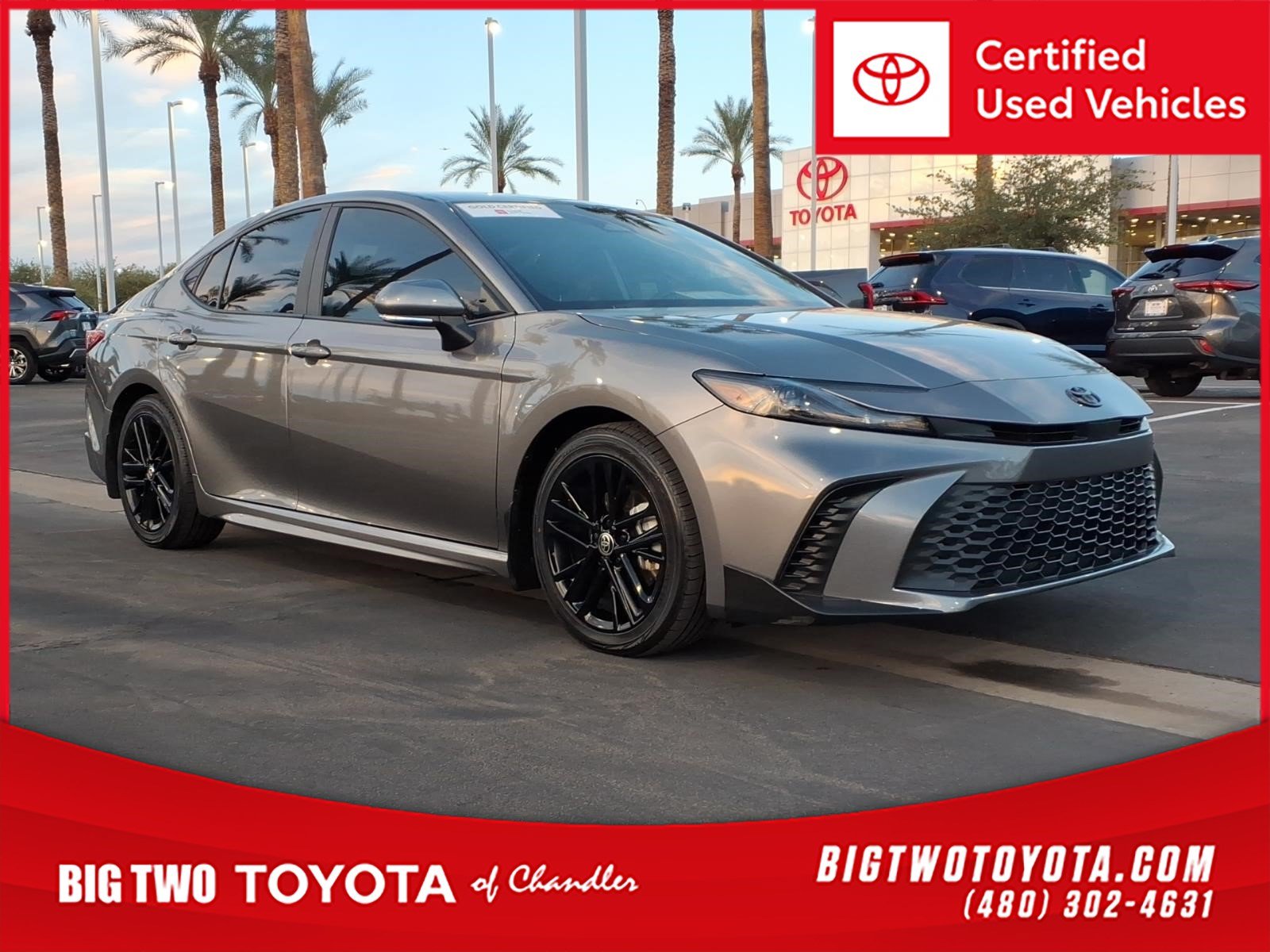 Certified 2025 Toyota Camry SE FWD image 1