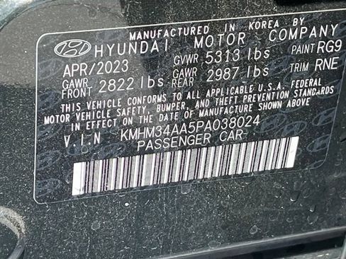Used 2023 Hyundai Ioniq 6 SEL w/ Cargo Package RWD image 27