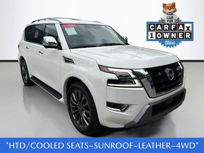 Certified 2024 Nissan Armada Platinum w/ Captain's Chairs Package