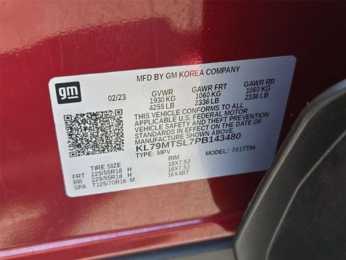 Certified 2023 Chevrolet TrailBlazer RS FWD image 24