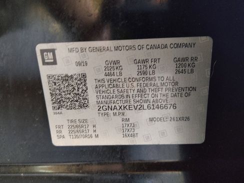 Used 2020 Chevrolet Equinox LT image 33