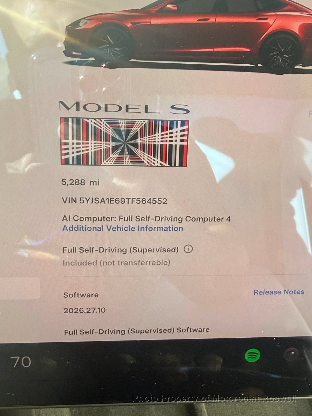 Used 2026 Tesla Model S Plaid AWD/4WD image 3